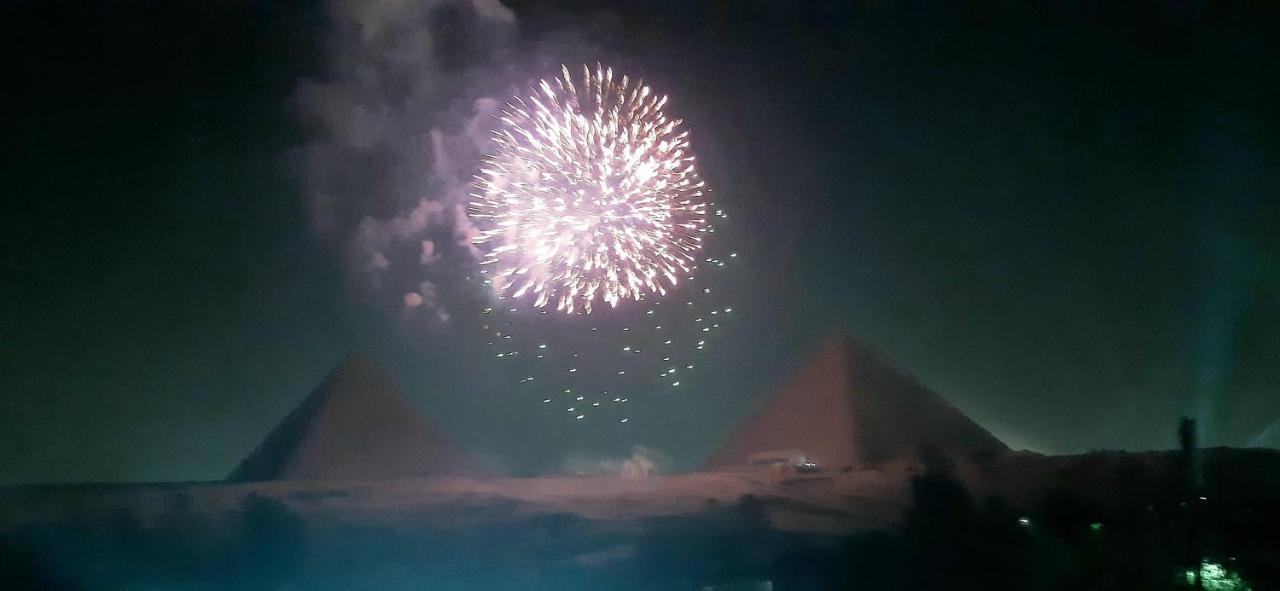 Amon Holiday Pyramids Inn Kafret el-Gabal Kültér fotó