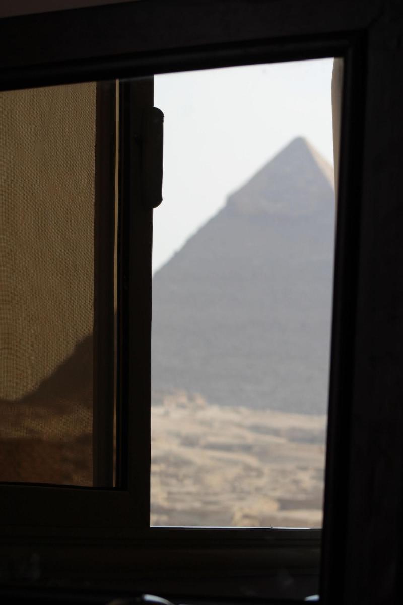 Amon Holiday Pyramids Inn Kafret el-Gabal Kültér fotó
