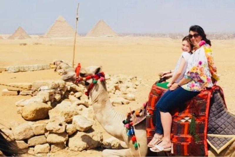 Amon Holiday Pyramids Inn Kafret el-Gabal Kültér fotó