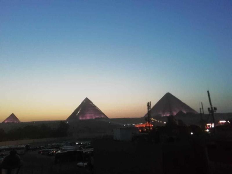 Amon Holiday Pyramids Inn Kafret el-Gabal Kültér fotó