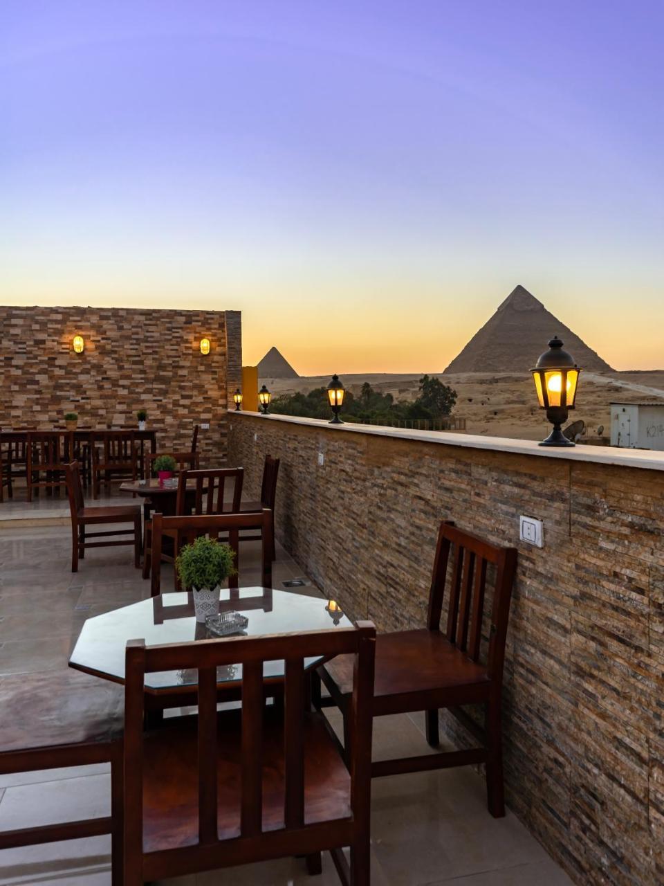 Amon Holiday Pyramids Inn Kafret el-Gabal Kültér fotó