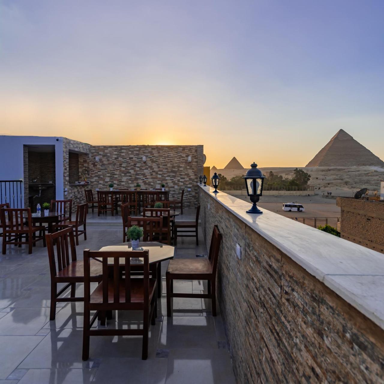Amon Holiday Pyramids Inn Kafret el-Gabal Kültér fotó
